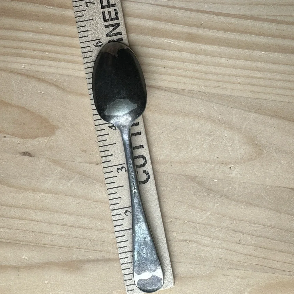 Vintage Signed Curtis Hotel Spoon 5.9 Inch 1847 Rogers‎ Brothers Silver Plate